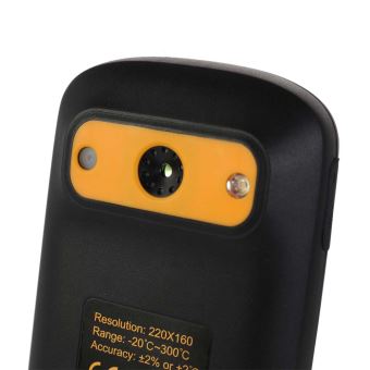 Prise en Charge Multilingue KKmoon/® 120 * 90 R/ésolution de Rayonnement Infrarouge /Écran LCD 2,4 pouces dindicateur IR dimageur Thermique Portable Camera Thermique Infrarouge avec Batterie Lithium