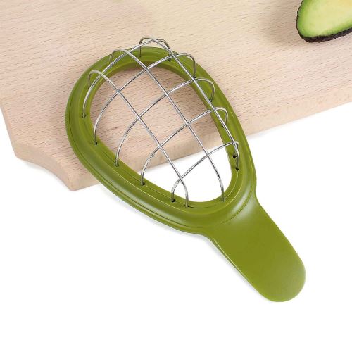 Coupe avocat en forme cube