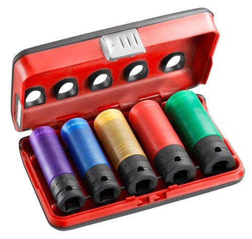Coffret De 5 Douilles à Choc Renforcé 1/2'' - Facom - Nsi.5Lpb