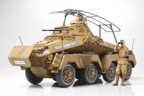Tamiya Maquette Char : Sd.kfz.232 Afrika Korps - Image 2