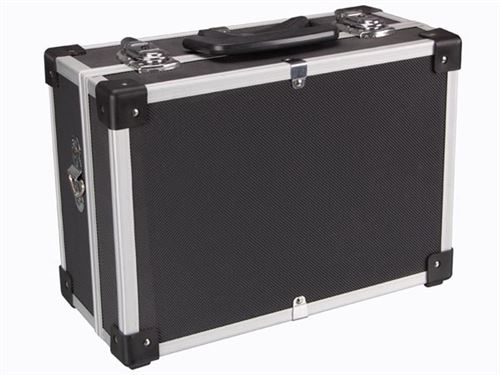 Valise alu 330x230x150mm noir