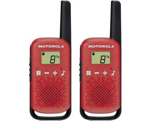 Motorola Solutions TALKABOUT T42 rot Talkie-walkie PMR jeu de 2