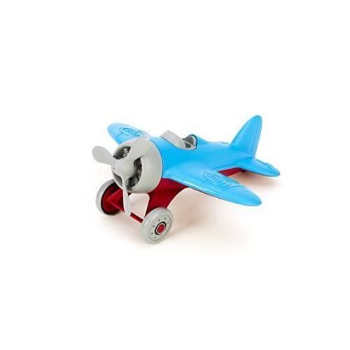Green Toys - 66057 - Véhicule Miniature - Modèle Simple - Avion - Bleu