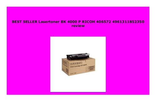 Ricoh - noir - originale - cartouche de toner