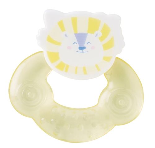 Saro anneau de dentition animal jaune 9 cm