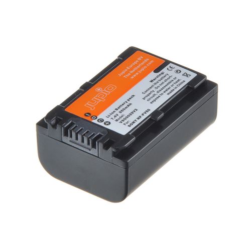 Jupio Noir Batterie Compatible Avec Sony Np-Fv50