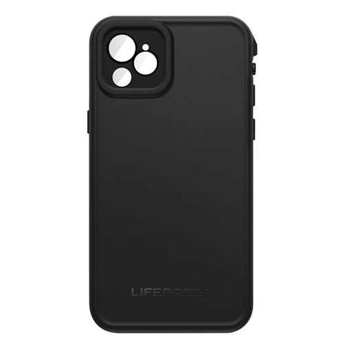 LifeProof Fre - Étui de protection étanche pour téléphone portable - 60 % de plastique recyclé - noir - pour Apple iPhone 12