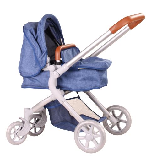 Götz accessoire 2-in-1 4Rad Wagen denim*