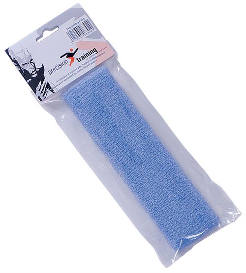 Precision Training bandeau coton bleu taille unique