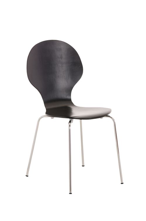 Chaise de visiteur Diego , Noir