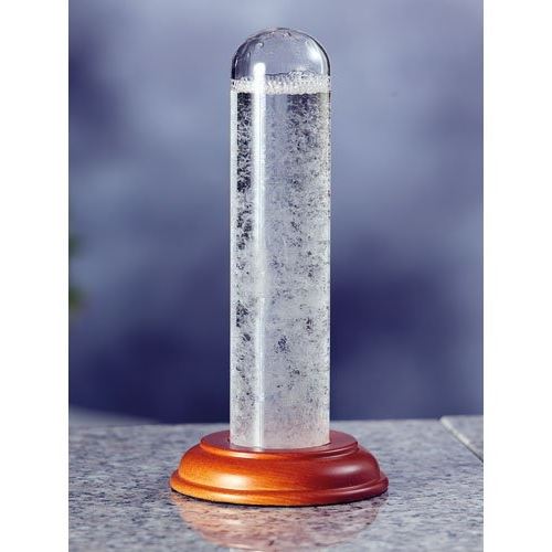 Baromètre Fitzroy en verre 14 cm