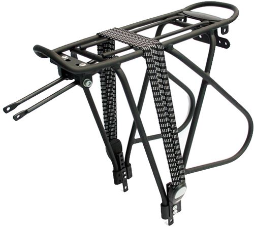 Massload porte-bagages DL11B 24-28 pouces aluminium noir noir