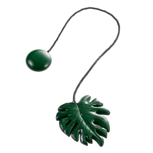 Embrasse de rideau aimantée Fossilia - L 33 x l 5 x H 6.5 cm - Vert