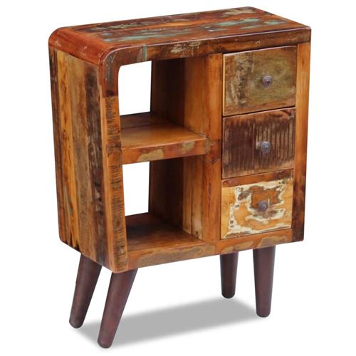 vidaXL Dressoir massief gerecycled hout 60x30x80 cm