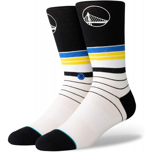 Chaussette NBA Golden State Warriors Stance Arena Baseline Noir