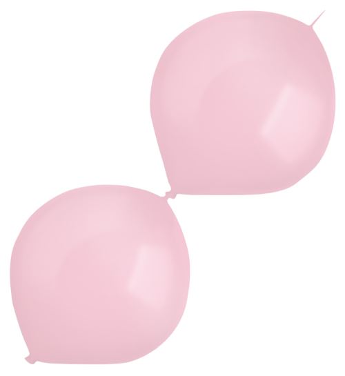 Amscan pendentif ballons perle 30 cm latex or rose 50 pièces