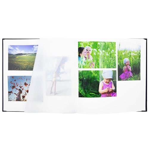 PANODIA 271124 Linea álbum de Fotos Tradicional 60 páginas Blanco considere 30 x 30 cm 