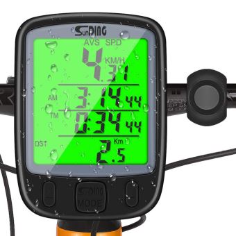Compteur kilométrique de vélo, ordinateur de vélo étanche sans fil avec