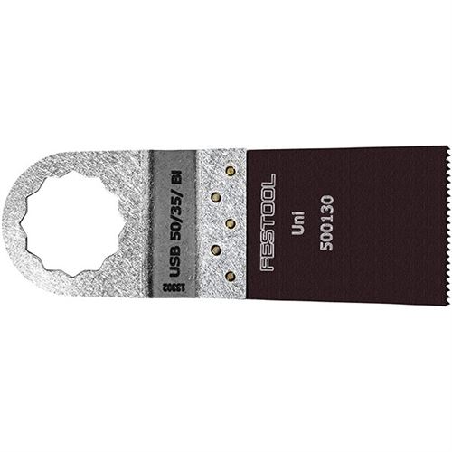 Paquet de 5 lames universelles FESTOOL USB 50/35/Bi 5x pour outil oscillant OS 400 - 500144