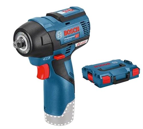 Boulonneuse à Choc 12V Bosch Gds 12V-115 Professional (Sans Batterie Ni Chargeur) + Coffret L-Boxx - Bosch - 06019E0102