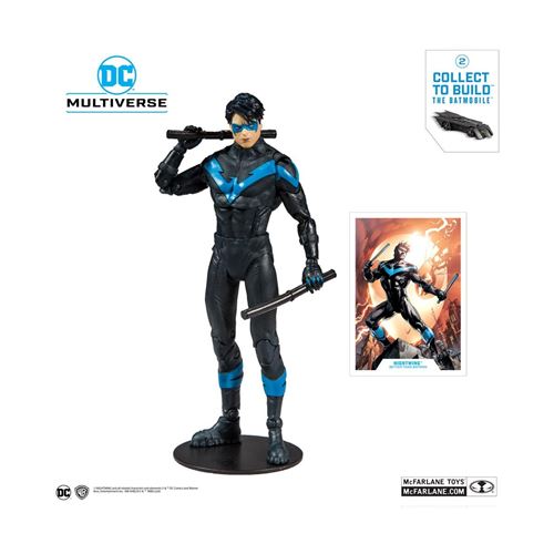 DC Comics - Figurine DC Rebirth Build A Nightwing (Better Than Batman) 18 cm