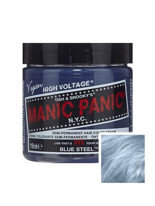Manic Panic Teinture pour cheveux coloration semi-permanente 118ml - Blue Steel