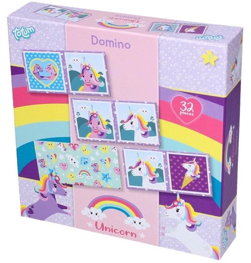 Totum Eenhoornjeu de dominos filles 32 pièces