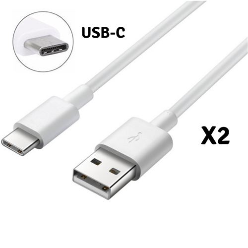 Câble USB Type C Pour Xiaomi Mi MIX 2/2S/3 - Longueur 2m + 1m - Neuf Sous Blister - Marque NOVAGO
