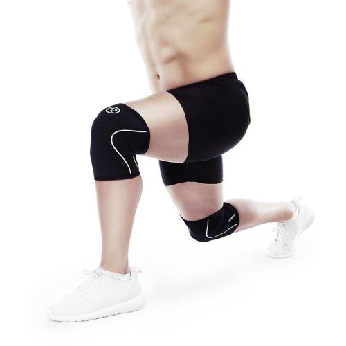 Genouillère Rehband Rx 5 mm-rouge/noir-M