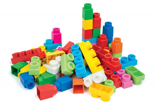 Clementoni blocs de plastique Junior 60 morceaux