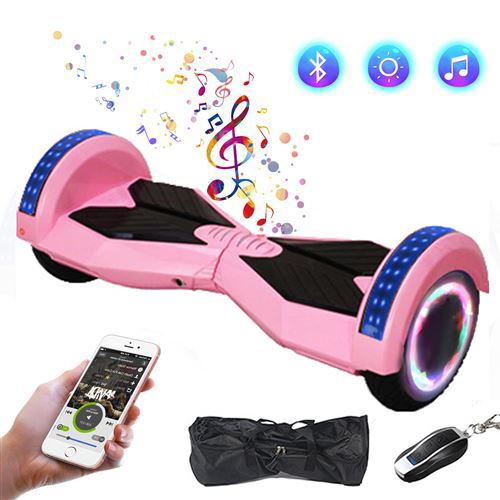 6.5 Inch Hoverboard, 6.5 Inch LED elektrische scooter, elektrische scooter E-Balance, E-Skateboard, elektrische scooter Bluetooth-blauw camouflage