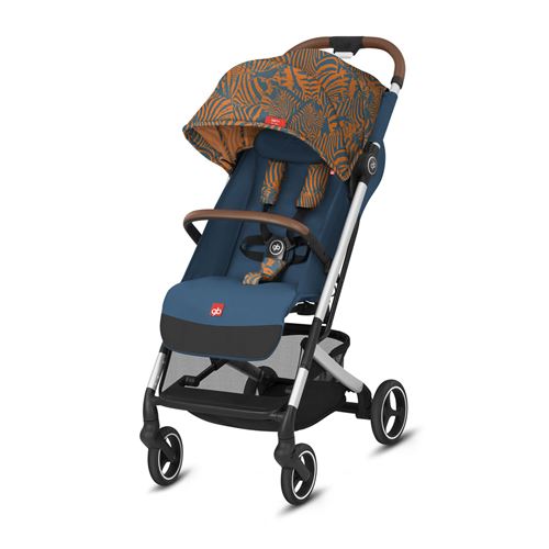 Poussette Buggy Qbit Plus All City Fashion Edition Atlantic Orange - Bleu et Orange