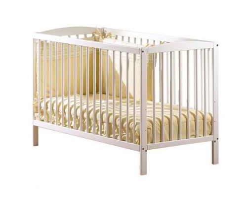 Lit 120x60 blanc