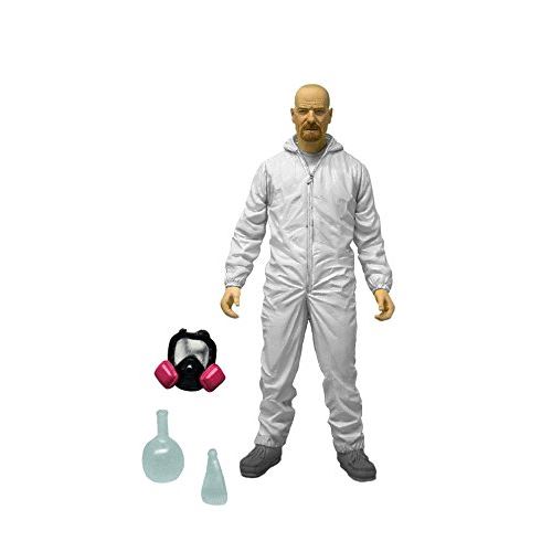 Mezco Toyz Breaking Bad 6 figurine de Walter Hazmat (costume blanc)