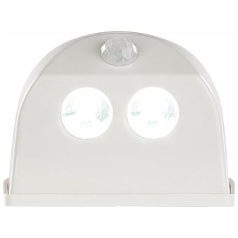 Lampe de placard sans fil à LED avec détecteur - 25 lm - Blanc - PEARL