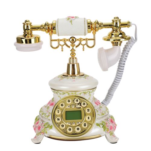 Téléphone Rétro Ms-5700C Fsk / Dtmf Identification De Appelant Rétroéclairage Ip Affichage Électronique