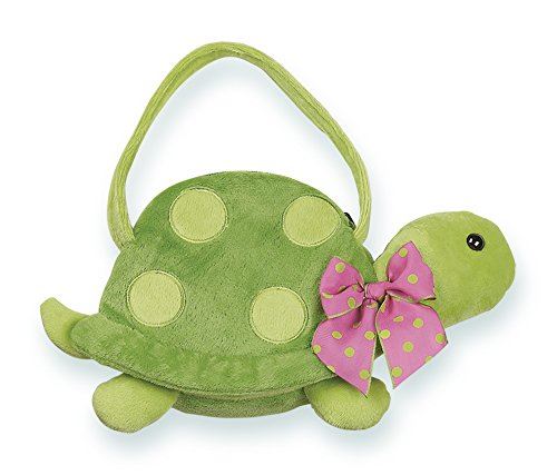 Bearington - Sac à main pour animaux en peluche, Carrysome Tortue pour filles, Tortue, Tortue