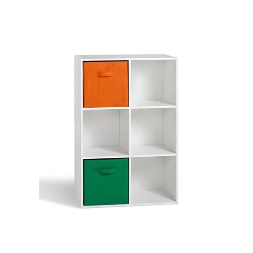 compo cube 6 cases blanc