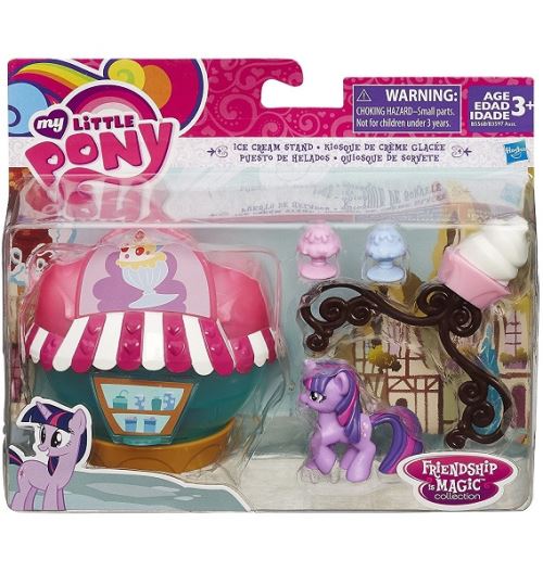 My little pony - le stand de glace de twilight : collection les amies c est magique - mon petit poney - poupee