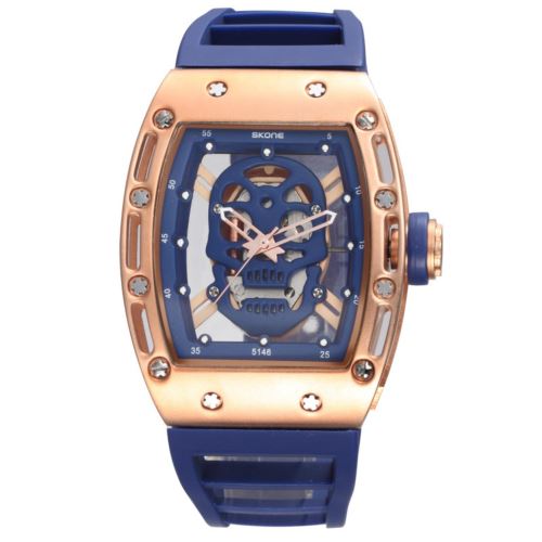 Montre Sport Homme Quartz Bleu