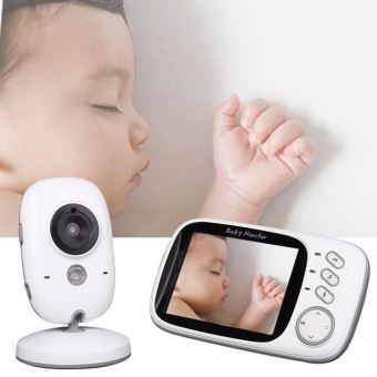 Babyphone Connecté 7Links Full HD 1080p - Vision Nuit 5m, Détection Pleurs, Appli IOS/Android, 360°