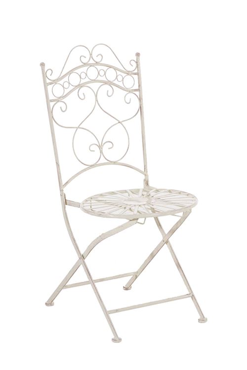 Chaise de Jardin Indra , Cr&egrave;me antique