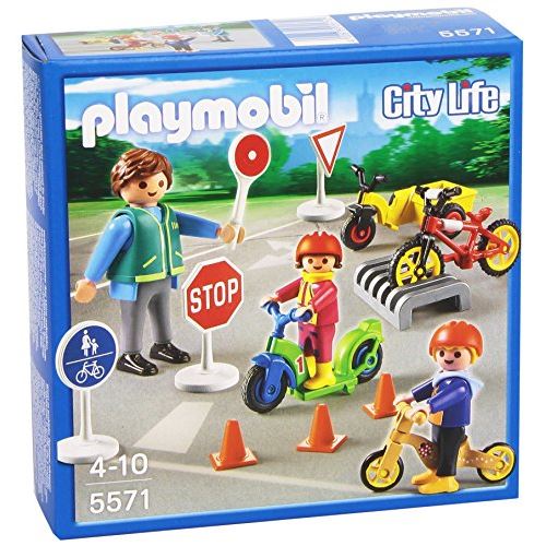 PLAYMOBIL Children with Crossing Guard Set