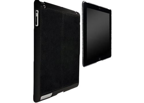 71213 Coque arrière UnderCover Luna de Krusell Aspect Nubuck Noir iPad 2