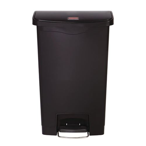 Collecteur Slim Jim Step On Front Step Plastique 50 L Noir