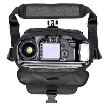 Sac d'épaule pour Appareil photo hybride expert ou réflex compact Think Tank Vision 10 Gris graphite