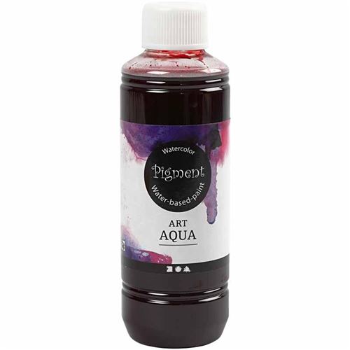 Creotime aquarelle Art Aqua 250 ml rouge