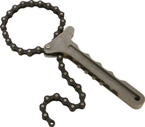 Carpoint Clé pour filtre à huile est de 21,5 cm aluminium / acier noir / gris