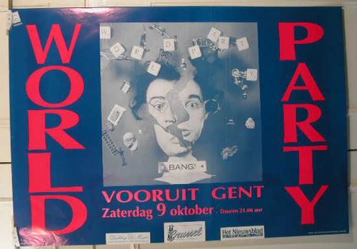 World Party - 70x100 cm - AFFICHE / POSTER