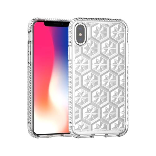 Iphone X / Xs Coque Protection Plastique Blanc Als80289